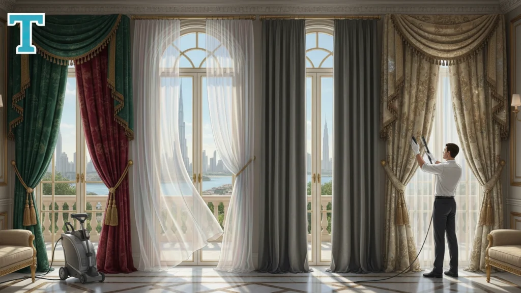 Curtain Cleaning Prices in Dubai