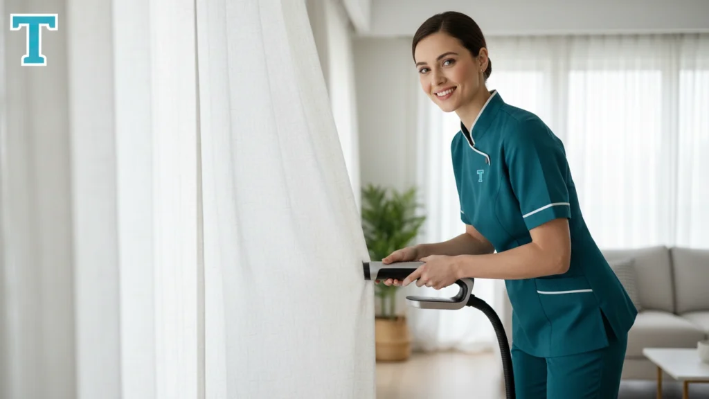 طرق تنظيف ستائر في أبو ظبي