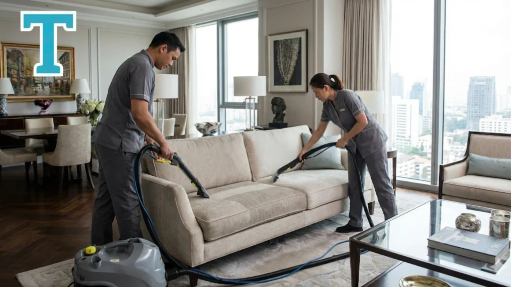 معدات تنظيف كنب في الشارقة