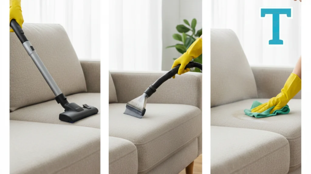 طرق تنظيف كنب في أبو ظبي