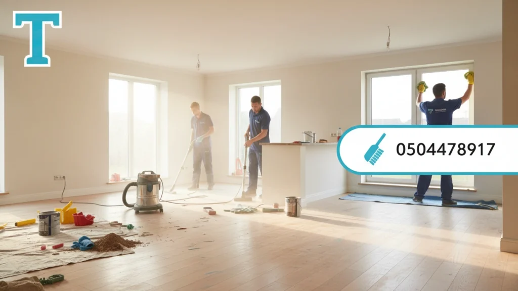 تنظيف بعد التشطيب في الشارقة