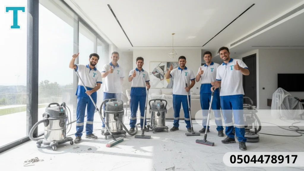 تنظيف بعد التشطيب في الشارقة