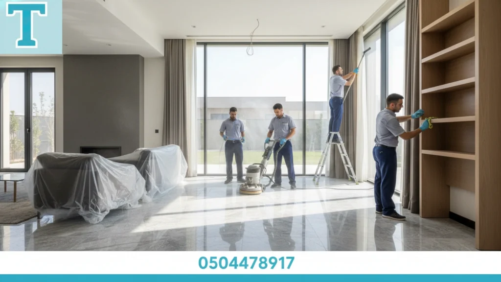 معدات تنظيف بعد التشطيب في دبي