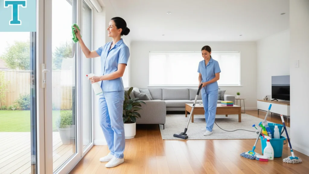 تنظيف بالساعة في الشارقة