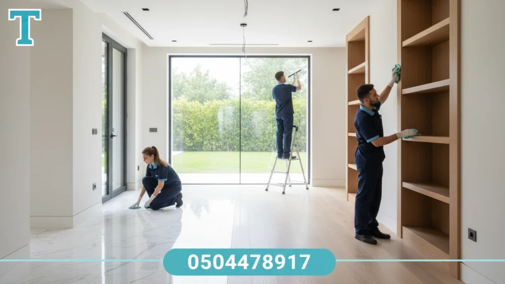 تنظيف بعد التشطيب في دبي