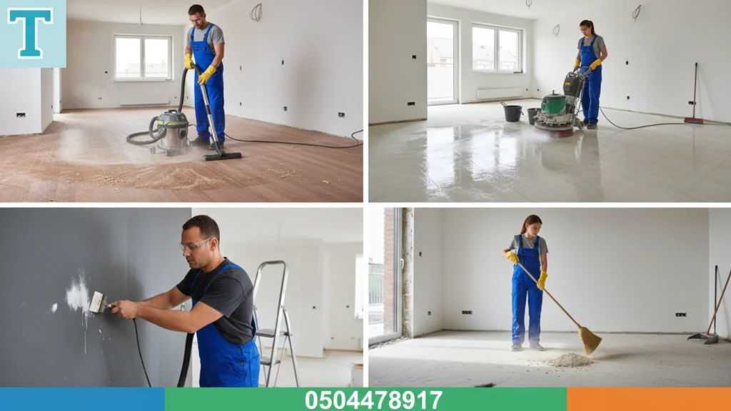 تنظيف بعد التشطيب في أبو ظبي