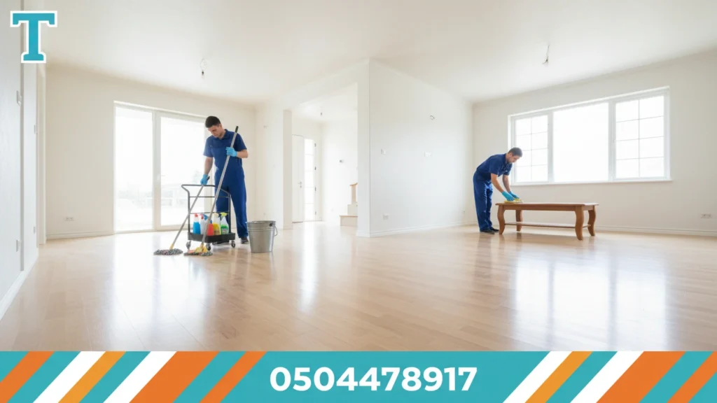 تنظيف بعد التشطيب في أبو ظبي