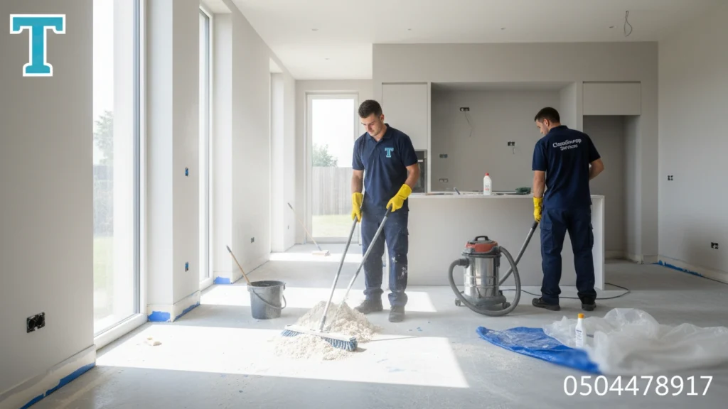 طرق تنظيف بعد التشطيب في الشارقة